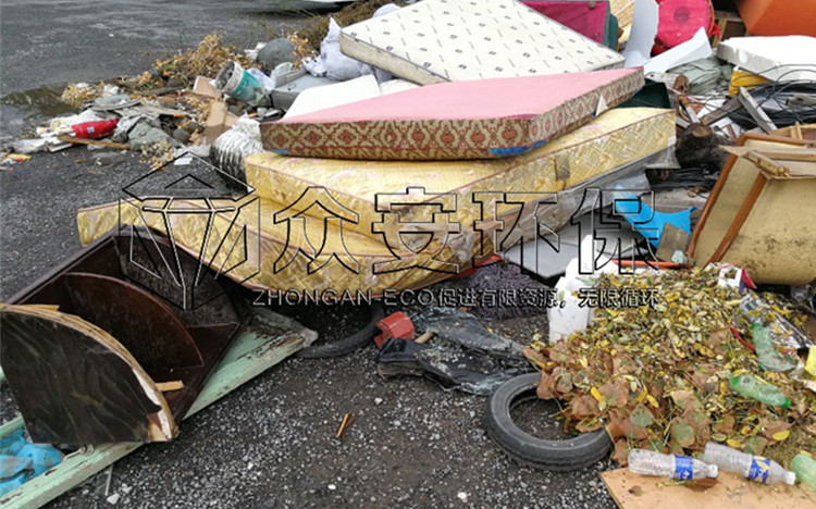 大大件垃圾拆解中心专用设备——大件垃圾处置生产线