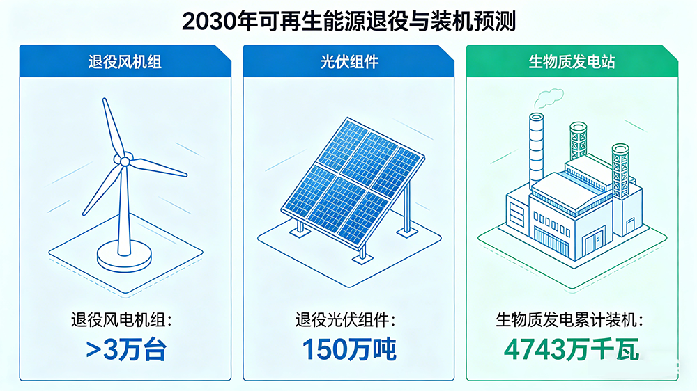 国务院能源新政落地，风电光伏等新能源固废资源化，迎来全新机遇